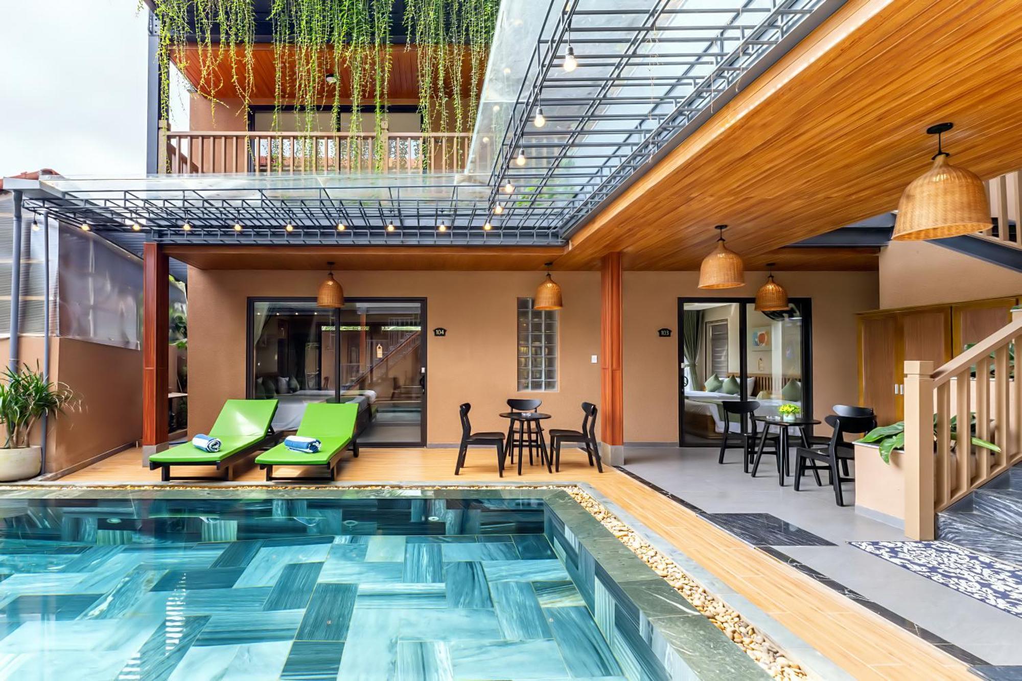 The Linh Seaside Villa Hoi An Exterior photo